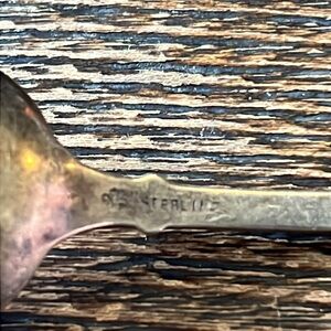 Antique Sterling Silver Honeysuckle by Whiting spoon